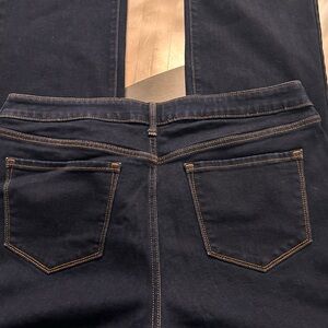 TALL!  Boot-Cut Mid-Rise Jeans – Super Dark Wash